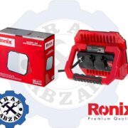 نورافکن LED برقی 50 وات با دسته تاشو رونیکس مدل RH-4217