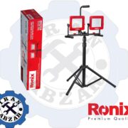 نورافکن LED برقی 50 وات دوبل با سه پایه رونیکس مدل RH-4219
