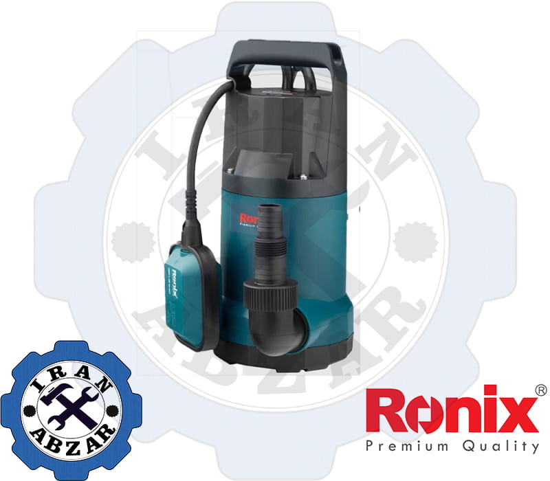 پمپ کف کش پلاستیکی 8.5 متری 750 وات رونیکس RH-4037 پمپ کف کش پلاستیکی 8.5 متری 750 وات رونیکس RH-4037