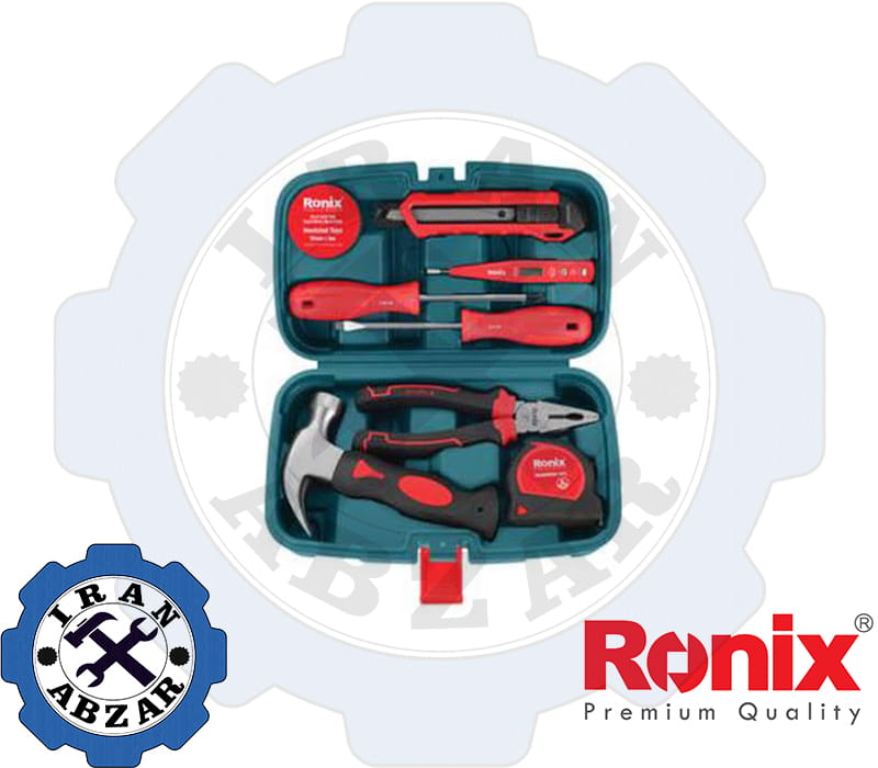 ست ابزار دستی 9 پارچه رونیکس RS-0002N ست ابزار دستی 9 پارچه رونیکس RS-0002N
